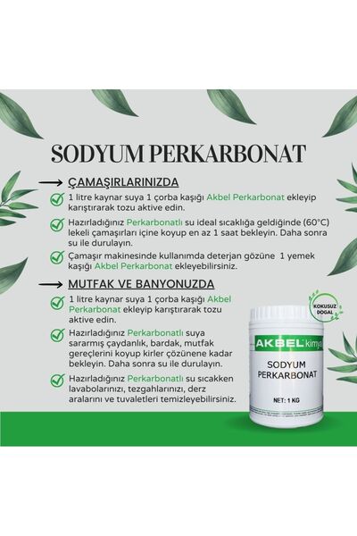 akbel Sodyum Perkarbonat 1 Kg