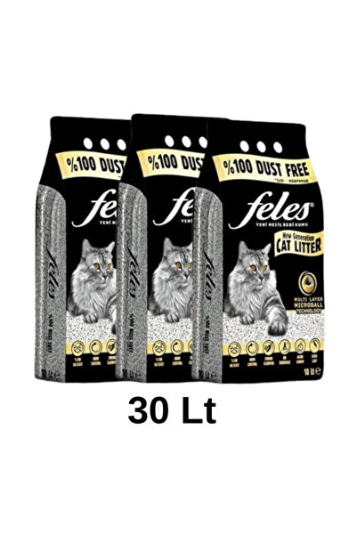 FELES %100 Tozsuz Kedi Kumu 30 Litre