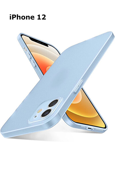 HyperAge Iphone 12 Uyumlu Ultra Ince Kılıf Mat Yüzeyli Kamera Korumalı Minima...