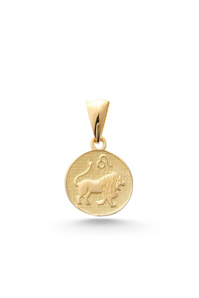 Sefa Gold 14 Ayar Altın Aslan Burcu Kolye Ucu