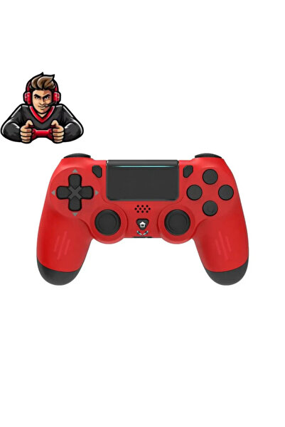 XİRA PS4 Uyumlu Kol Wireless Bt Kablosuz Oyun Kolu Joystick Tablet Telefon Pc Uyumlu Titreşimli Oyun Kolu