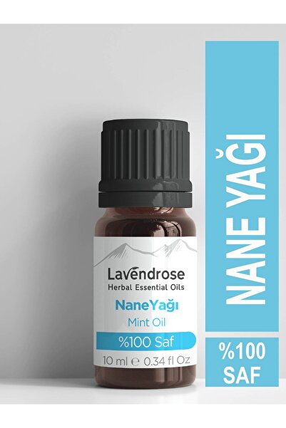 Lavendrose Nane Uçucu Yağı[%100 Saf Difüzör Için Aromaterapi Yağı 10 ml