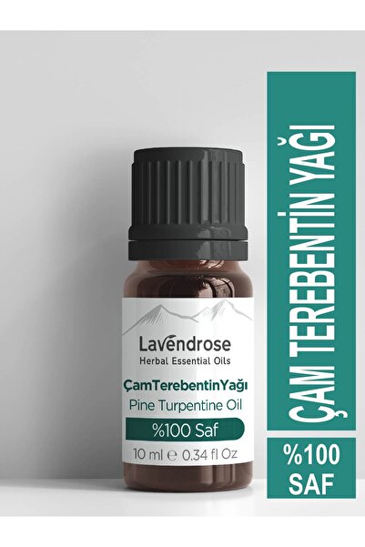 Lavendrose Çam Terebentin Yağı %100 Saf *bitkisel Aromaterapi Yağı 10ml* Saç ...