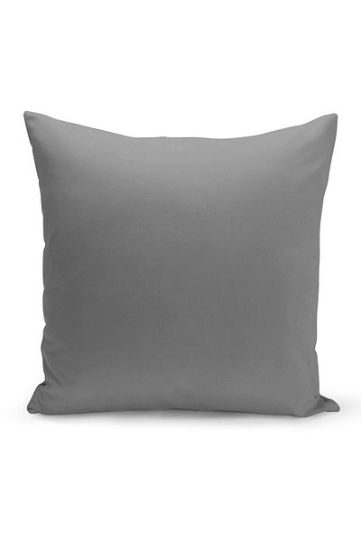 Bertille Home Husă de pernă cu imprimare digitală de culoare solidă
