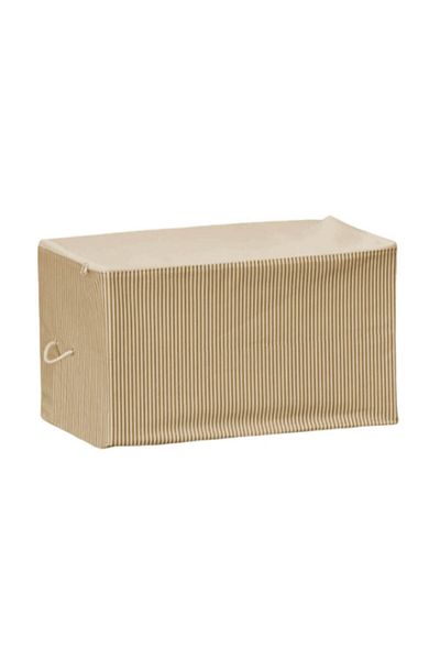Piev Organizer με φερμουάρ Midi Maxi Mega Σετ 3 τεμαχίων με κίτρινο ριγέ