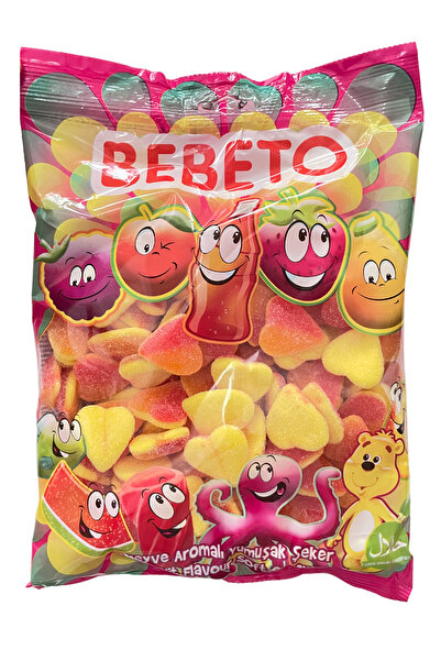BEBETO Renkli Kalp Jelibon 1 Kg