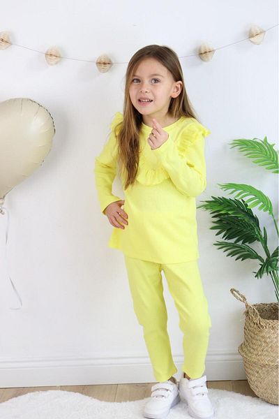 MiaBaby Set dublu cu volane