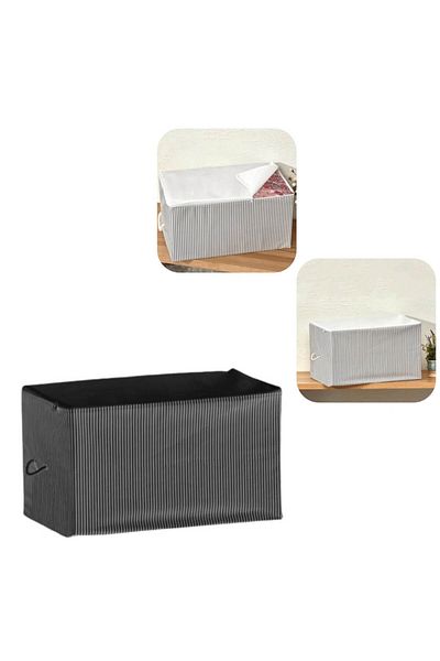 Piev Organizer με φερμουάρ Midi Τσάντα με μαύρη ρίγα