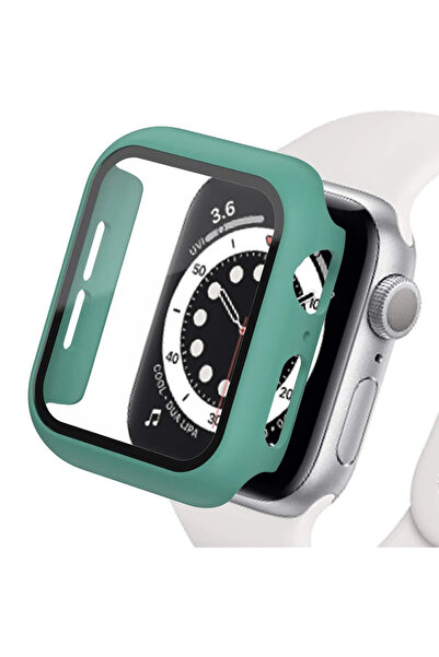 PSGT Cam + kılıf  izle Seri 7  iWatch durumda uyumlu  41mm  tampon ekran koru...