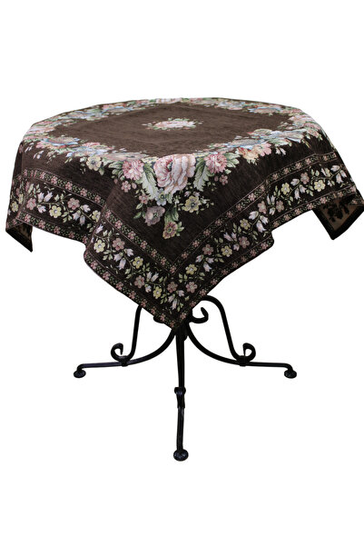 Believe ΤΡΑΠΕΖΟΚΑΜΑΡΑΔΕΣΤΕΡΑ KINAY 100*100 ACI KAHVE ŞÖNİL