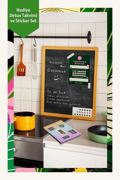 Mim and More 21 Günlük Portakallı Detox Çayı Detox Set