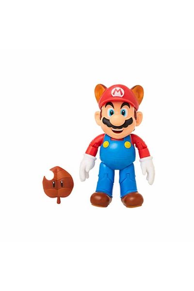 Giochi NTD Super Mario Figure 6 cm W28 UPM03000 - Raccoon Mario