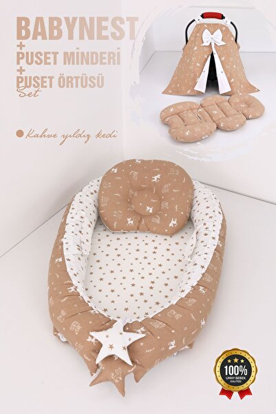 Umaybebek Babynest, Baby Sleeping Bed 0-2 Years - Stroller Set