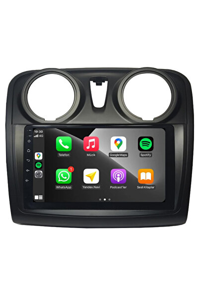 navi2go Dacia Sandero Android Carplay Multimedya 2010-2021 4GB RAM + 64Gb Hafıza + 8 Çekirdek