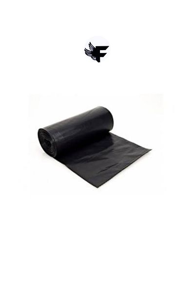 FİGANLAR 10-Piece Size 350 g Jumbo Industrial Garbage Bag - Black Roll Garbage Bag 80X110 cm