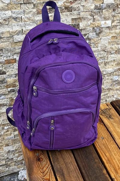 citycenterfashion Unisex School Backpack - Crinkle Waterproof Fabric, Large Size, for Junior High School College cty-lbn-301