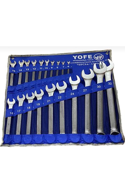 Yofeil YOFE 21 Piece Combined Wrench Set - 6-32mm Quantity