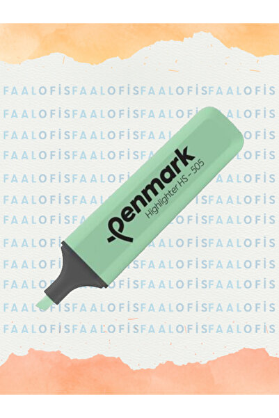 penmark Fosforlu Kalem Pastel Geri Dönüştürülebilir 1 Adet