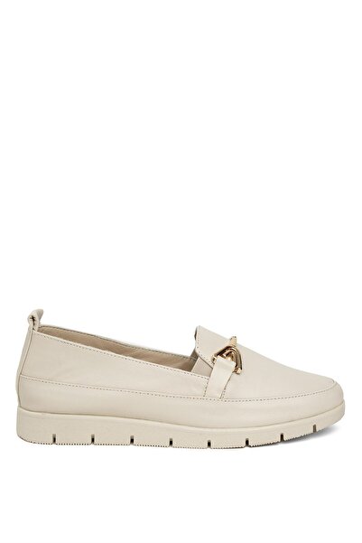 Beety BY118.2274-5 Kadın Deri Casual Ayakkabı Bej