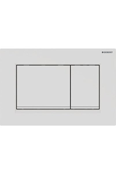 Geberit Sigma30 115.883.01.1 Çift Basmalı Mat Beyaz/beyaz/mat Beyaz
