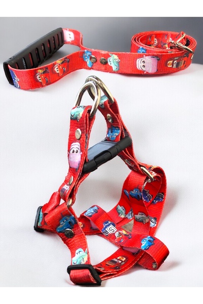 Angelapets Köpek Göğüs Tasması , Gezdirme Kayışı Set New Bugs