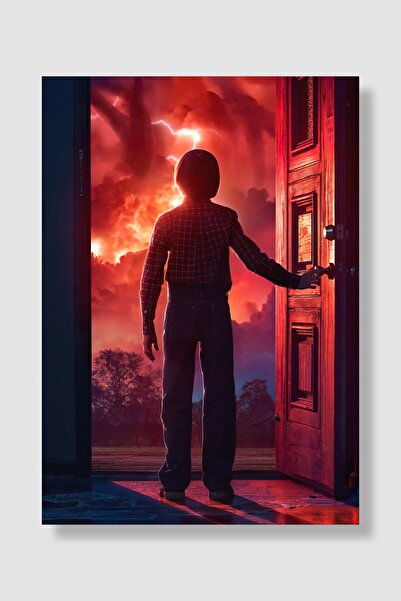postick Stranger Things Dizi Posteri Yüksek Kaliteli Kalın Parlak Kuşe Kağıdı