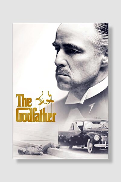 postick The Godfather | Baba Film Posteri Yüksek Kaliteli Parlak Kuşe Kağıdı