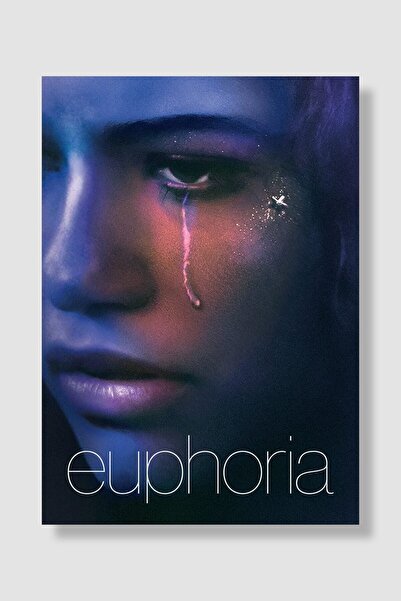 postick Euphoria Dizi Posteri Yüksek Kaliteli Kalın Parlak Kuşe Kağıdı