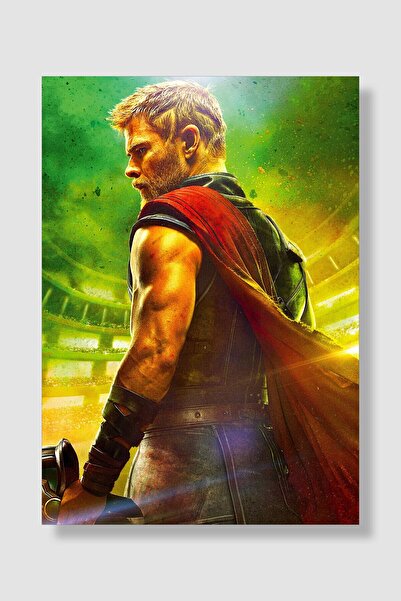 postick Marvel Thor Film Posteri Yüksek Kaliteli Kalın Parlak Kuşe Kağıdı