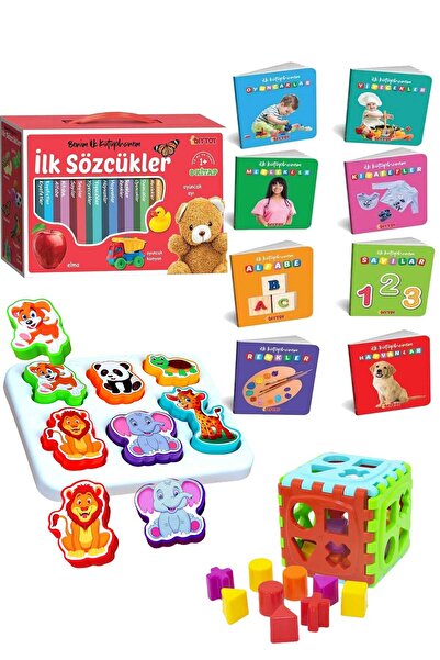 Oruç Oyuncak Eğitici Kitaplar Ilk Kütüphanem Eğitim Seti Neşeli Dostlar Bultak