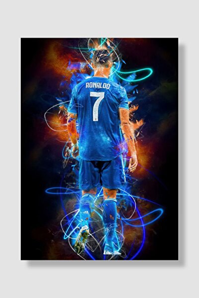 postick Cristiano Ronaldo Spor Posteri Kalın Parlak Kuşe Kağıdı