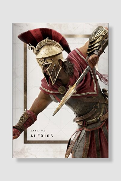 postick Assassin's Creed Oyun Posteri Kalın Parlak Kuşe Kağıdı