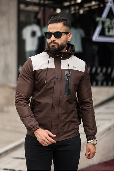 DOXGER Hooded Seasonal Coat with Water Repellent Feature