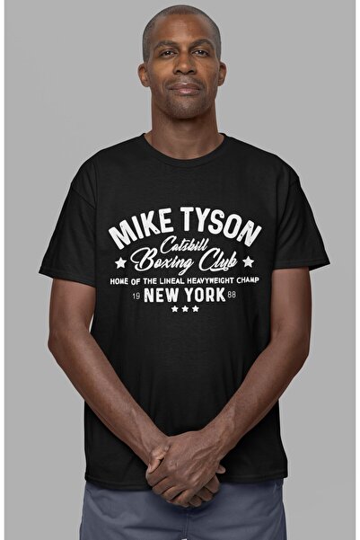 Fuddy Moda Boksački klub Mike Tyson, majica sa štampanom unisex boksačkom tem...