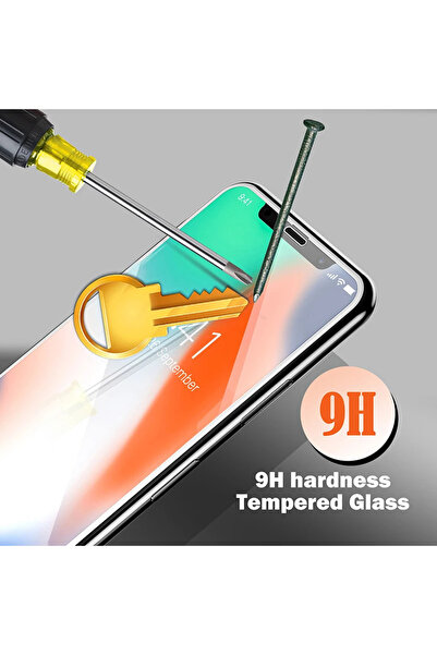 İphone 11 Pro Max Uyumlu 10d Kırılmaz Ekran A Ince Süper Görünüm Yeni Ürün 9h Koruma Antistatik