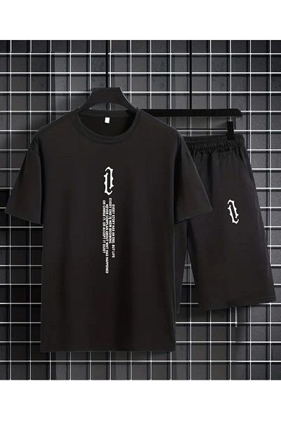 HOFFNUNG Full Shorts Love Letter Stylish Printed Hoffnun g Tshirt