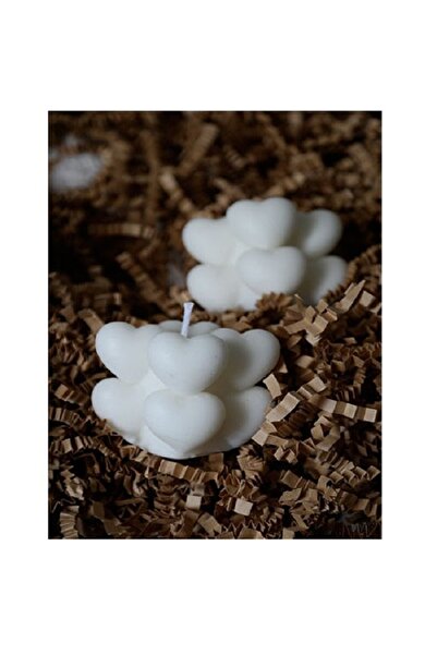 KM BUTİK Kalpli bubble  mum kalıbı küçük boy ,mum kalıbı