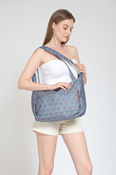 Street Bag Етнічна богемська сумка на плече та плече - з підвіскою та кишенею для телефону