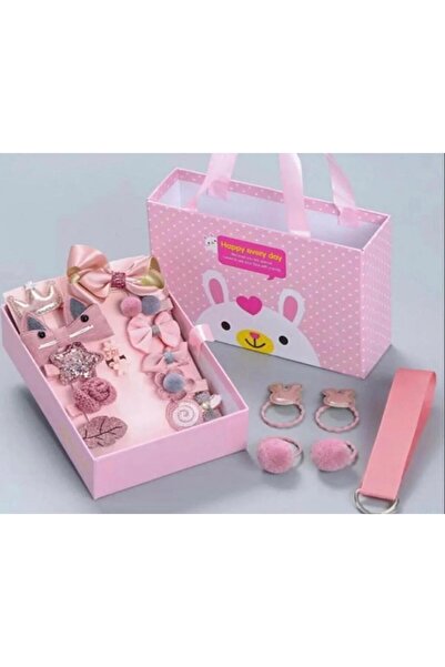 BATUROMANCE مجموعة إبزيم مع صندوق هدايا للفتيات الصغيرات والرضع