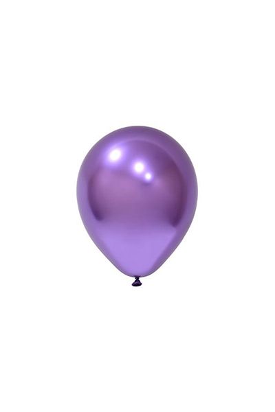 BALON HOME 12" Chrome Balloon Options (10 Pieces), With Various Color Options