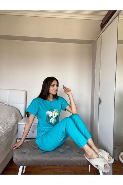 FAMES PİJAMA Summer Supreme Women's Pajama Set