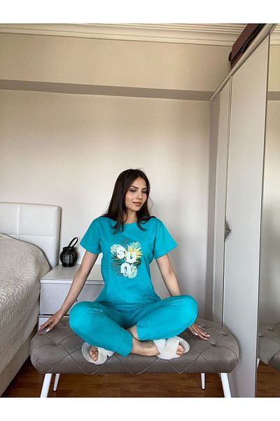 FAMES PİJAMA Summer Supreme Women's Pajama Set