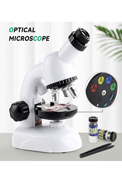 RICHIE Çocuk mikroskop seti eğitici öğretici set kaliteli model yeni başlayan...