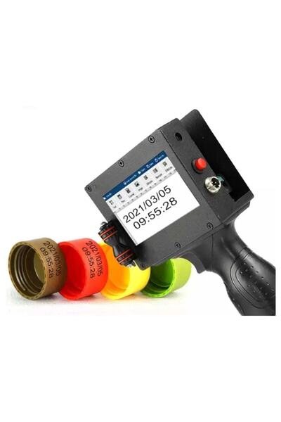 Powermaster El Tipi Inkjet Kodlama Cihazı Tarih,barkod Yazıcı-kablosuz Mürekkep Püskürtmeli Yazıcı