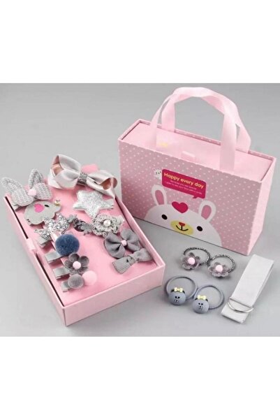 BATUROMANCE مجموعة إبزيم مع صندوق هدايا للفتيات الصغيرات والرضع