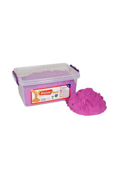 HEROES 5 kg Kinetic Sand - Fun and Fluid Educational Purple Play Sand