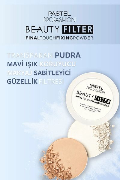 Pastel BEAUTY FILTER FIXING LONG LASTING POWDER - POWDER 00 KEYON2564