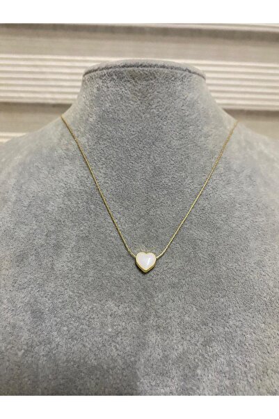 Judas Takı Woman's White Minimal Necklace