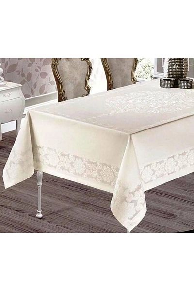 ZESA HOME Față de masă Jumbo, care se poate șterge, cu model automat, fără griji