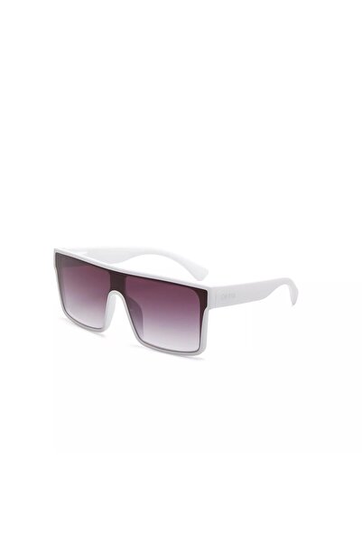 Okkia White Tokyo Unisex Sunglasses